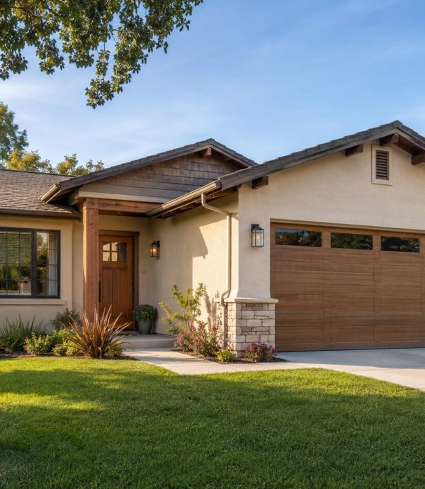 Well-maintained contemporary home in a Southern California neighborhood